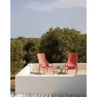 Nardi Net Lounge strandtörölköző korall piros