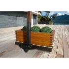 Riviera aluwood alumíniumvázas napernyő 3 x 4 m