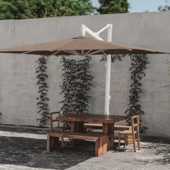 Pitagora Aluminium vázas napernyő 4 x 4 m