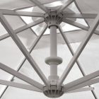 Fellini Aluminium vázas nagyméretű napernyő V verzió  3.5 x 7 m