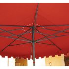 Leonardo Aluminium  vázas napernyő  3.5 x 7 m