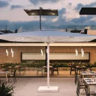 Leonardo Aluminium  vázas napernyő  5 x 5 m