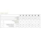 Leonardo Aluminium  vázas napernyő  5 x 6 m