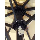 Petrarca aluminium  vázas napernyő  3 x 3