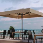 Dolomiti aluminium  vázas napernyő  4 x 4