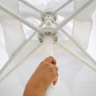 Ocean aluminium  vázas napernyő  2 x 3 m