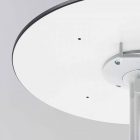 Nardi HPL kör 90 cm világos szürke kültéri asztallap