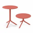 Nardi Spritz vagy Spritz mini korallpiros kerti asztal