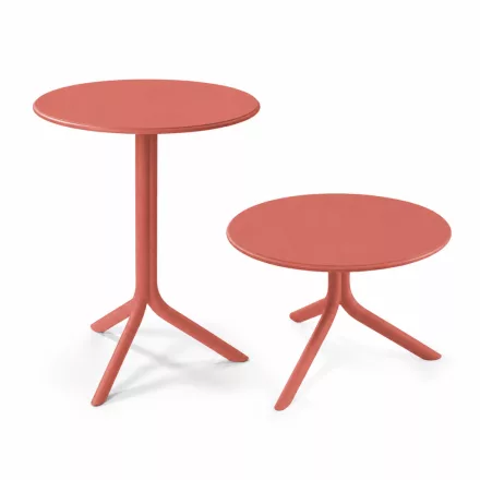 Nardi Spritz vagy Spritz mini korallpiros kerti asztal