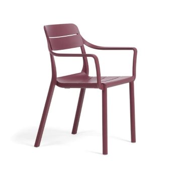 Nardi Cassia karfás szék burgundi