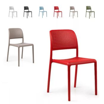   Nardi Bora Bistrot rakásolható kerti műanyag szék több színben