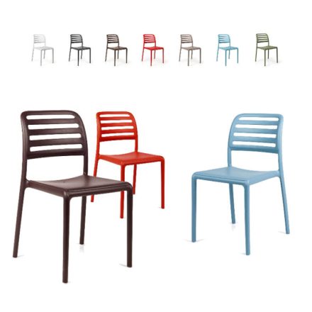 Nardi Costa Bistrot kerti műanyag szék több színben