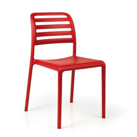 Nardi Costa Bistrot piros kültéri szék