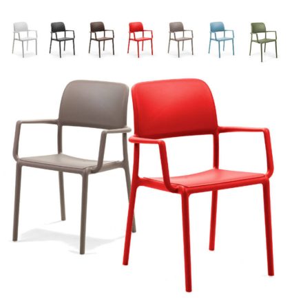 Nardi Riva kerti műanyag rakásolható szék több színben