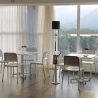 Nardi Riva Bistrot antracit-szürke kültéri szék