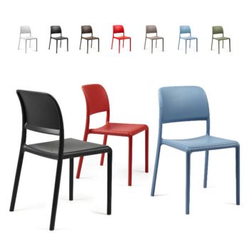   Nardi Riva Bistrot kerti rakásolható műanyag szék több színben