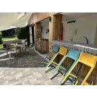 Nardi Trill antracit szürke kültéri karos szék
