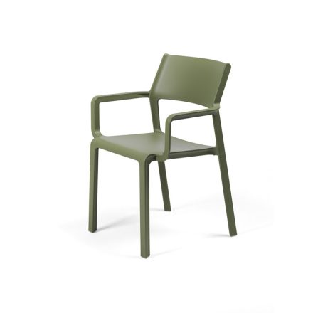 Nardi Trill agave zöld kültéri karos szék