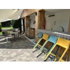 Nardi Trill agave zöld kültéri karos szék