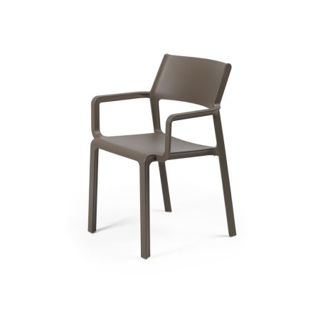 Nardi Trill dohány barna kültéri karos szék