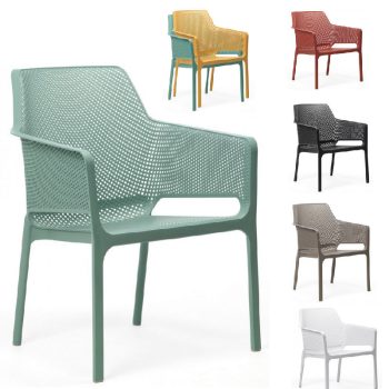   Nardi Net relax műanyag kerti rakásolható szék több színben