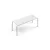 Nardi Doga bench pad fehér