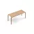 Nardi Doga bench pad cappuccino