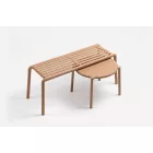 Nardi Doga bench pad cappuccino