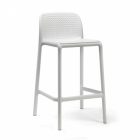 Nardi Lido mini kerti rakásolható bárszék fehér