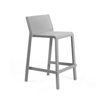 Nardi Trill mini világosszürke kültéri bárszék