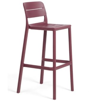 Nardi Cassia kültéri bárszék burgundi