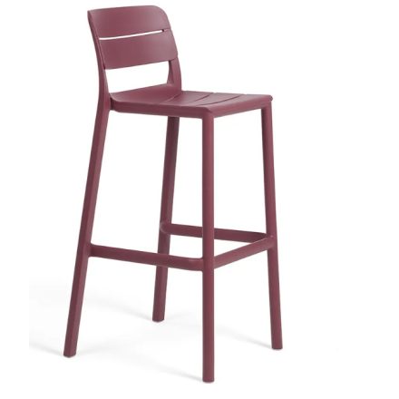Nardi Cassia kültéri bárszék burgundi