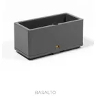 Nardi Sipario virágláda térelválasztóhoz basalto színben