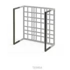 Nardi Sipario térelválasztó záróelem terra színben