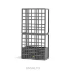 Nardi Sipario 2 térelválasztó basalto színben
