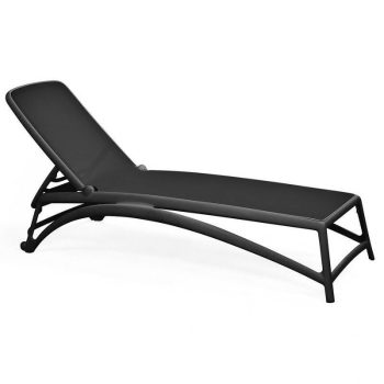   Nardi Atlantico napozóágy antracit szürke váz - antracit szürke szövet