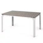 Nardi Alloro 140-210cm bővíthető kerti asztal galambszürke - fehér
