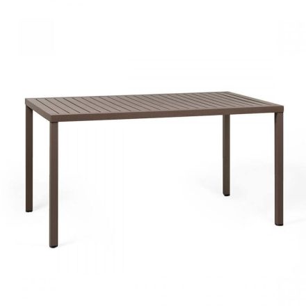 Nardi Cube 140x80 cm kávé barna kültéri asztal