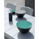 Nardi Rio 140-210 cm bővíthető kerti asztal fehér színben