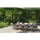 Nardi Rio 210-280cm bővíthető kerti asztal galamb szürke