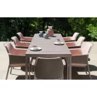Nardi Rio 210-280cm bővíthető kerti asztal galamb szürke