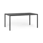 Nardi Piave 160x90 kerti asztal antracit színű