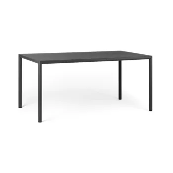 Nardi Piave 160x90 kerti asztal antracit színű