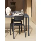 Nardi Piave 160x90 kerti asztal antracit színű