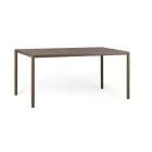 Nardi Piave 160x90 kerti asztal dohánybarna színű