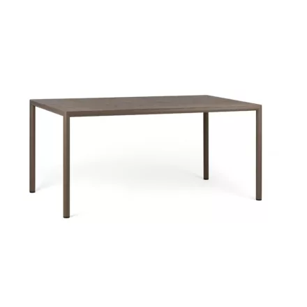Nardi Piave 160x90 kerti asztal dohánybarna színű