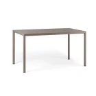 Nardi Piave 140x80 kerti asztal galambszürke színű