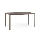 Nardi Piave 140x80 kerti asztal dohánybarna színű