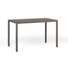 Nardi Piave 120x70 kerti asztal dohánybarna színű