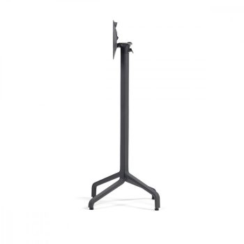   Nardi Frasca High Alumínium Kültéri Lehajtható egymásba csúsztatható bárasztalláb antracit szürke